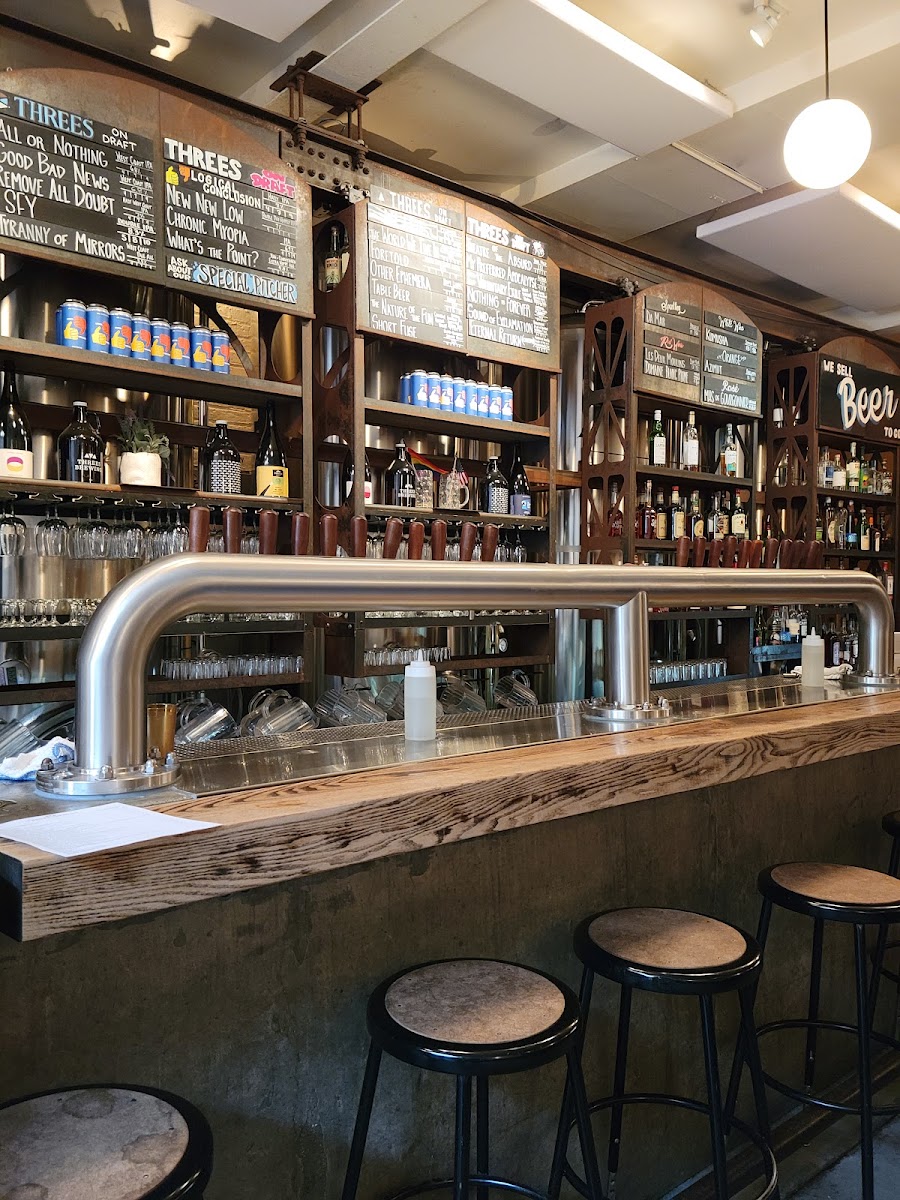 Threes Brewing detail