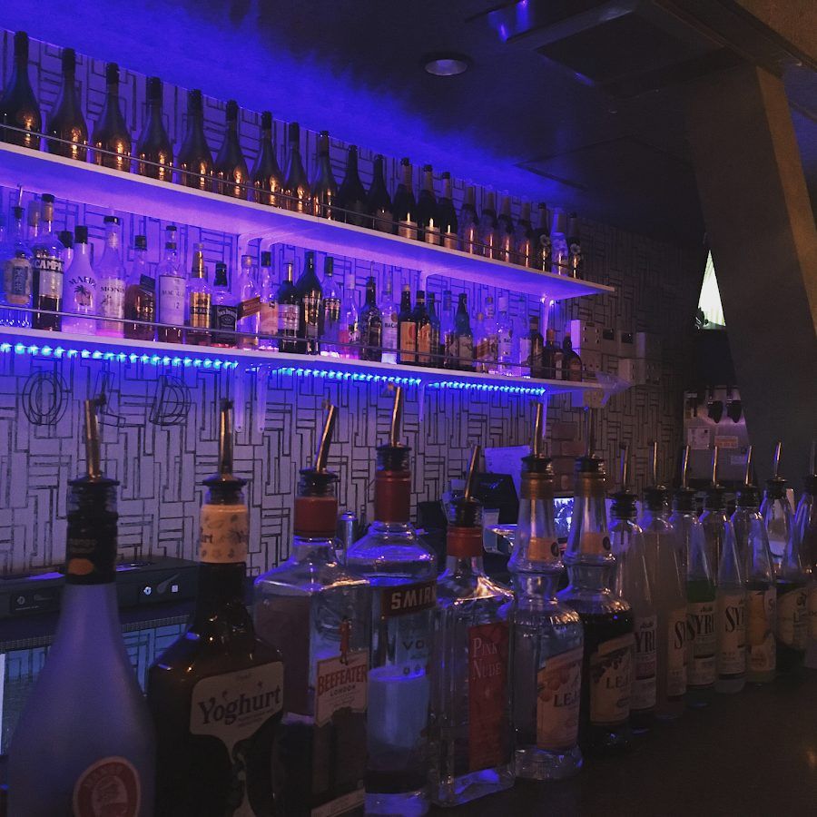 Japan Blue Spirits Bar Osaka interior