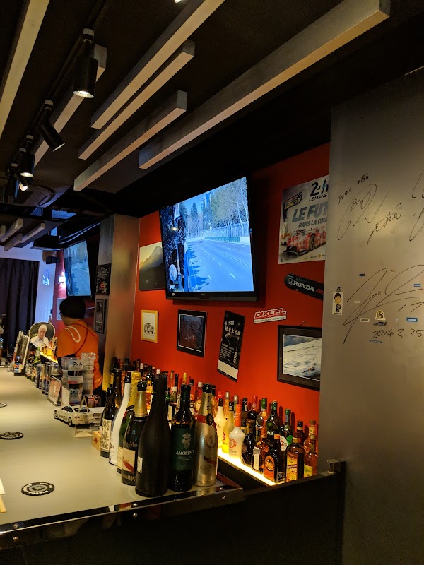 Motor Sports Bar Mulsanne in Osaka