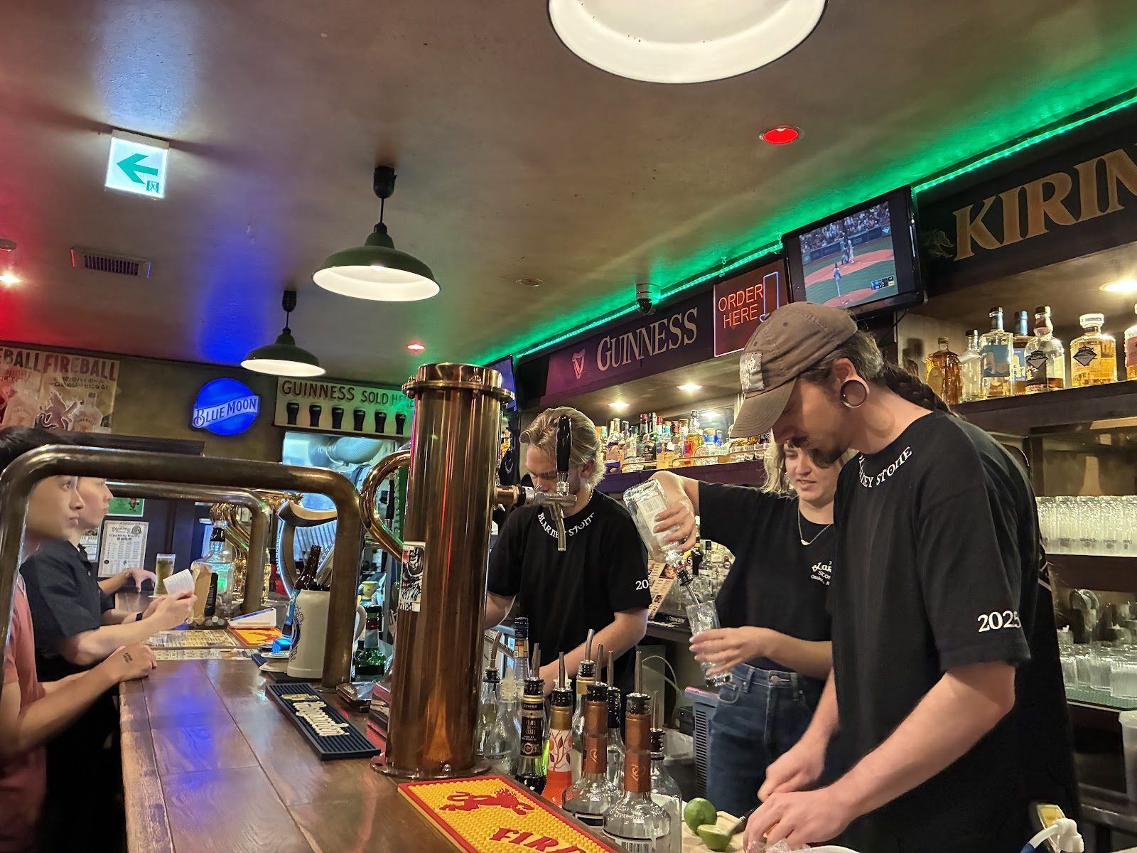 The Blarney Stone Osaka bar interior