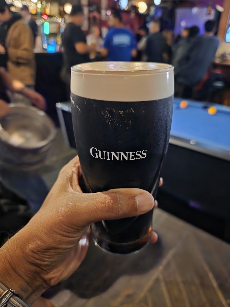 The Blarney Stone cocktail at the bar
