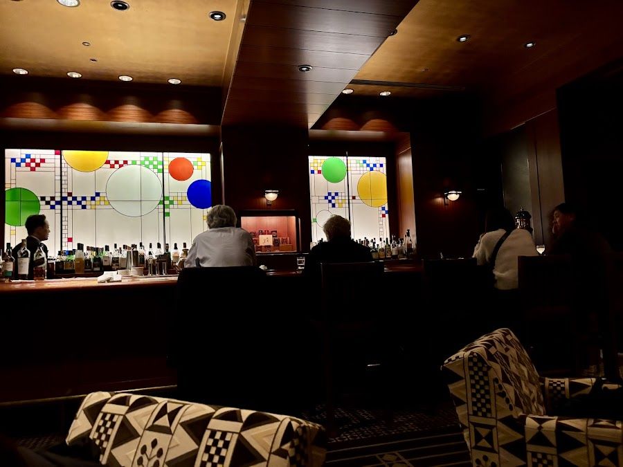 Old Imperial Bar cocktail at the bar