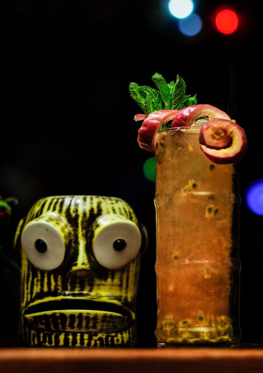 Aku-Aku Tiki Bar Oslo interior