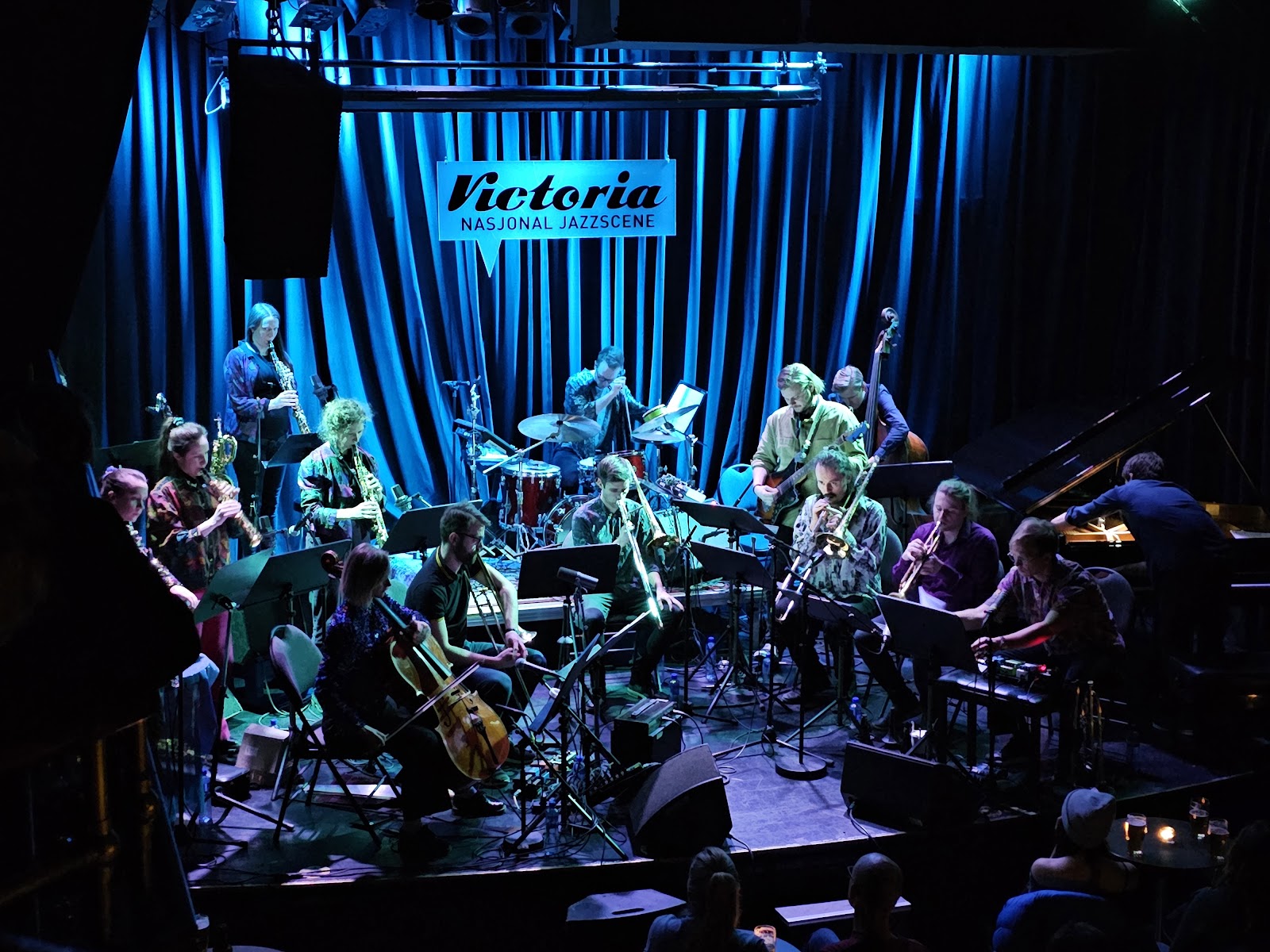 Nasjonal Jazzscene Victoria jazz hall and bar at Karl Johans gate 35 in central Oslo