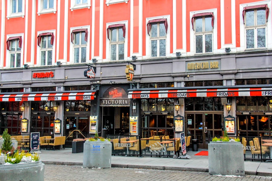 Nasjonal Jazzscene Victoria jazz hall and bar at Karl Johans gate 35 in central Oslo interior