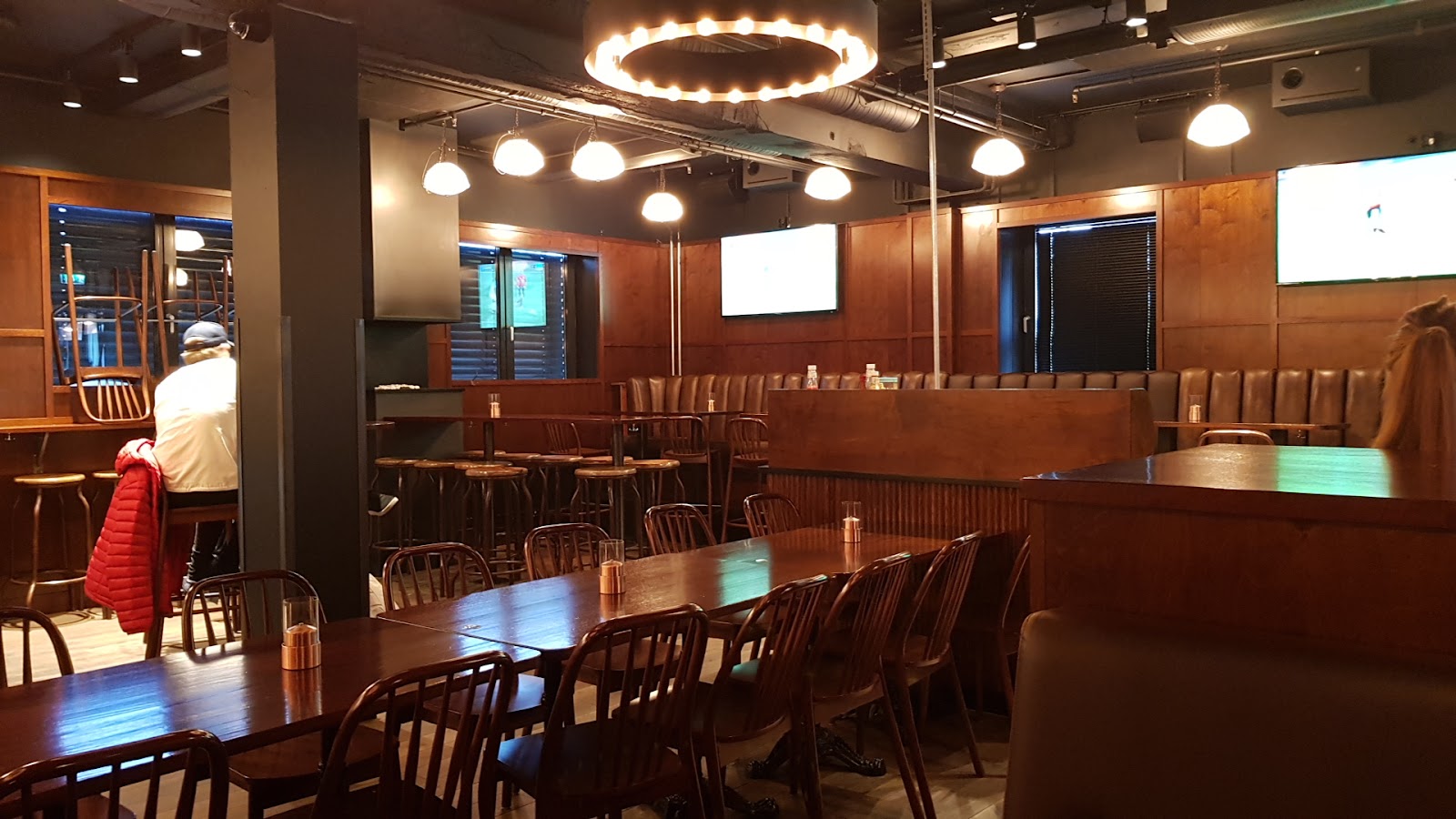 Nydalen Bryggeri brewery taproom, north Oslo