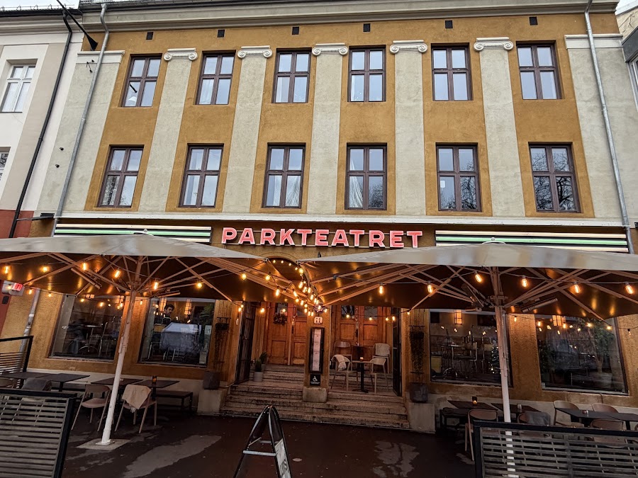 Concert hall behind the Parkteatret bar in Oslo