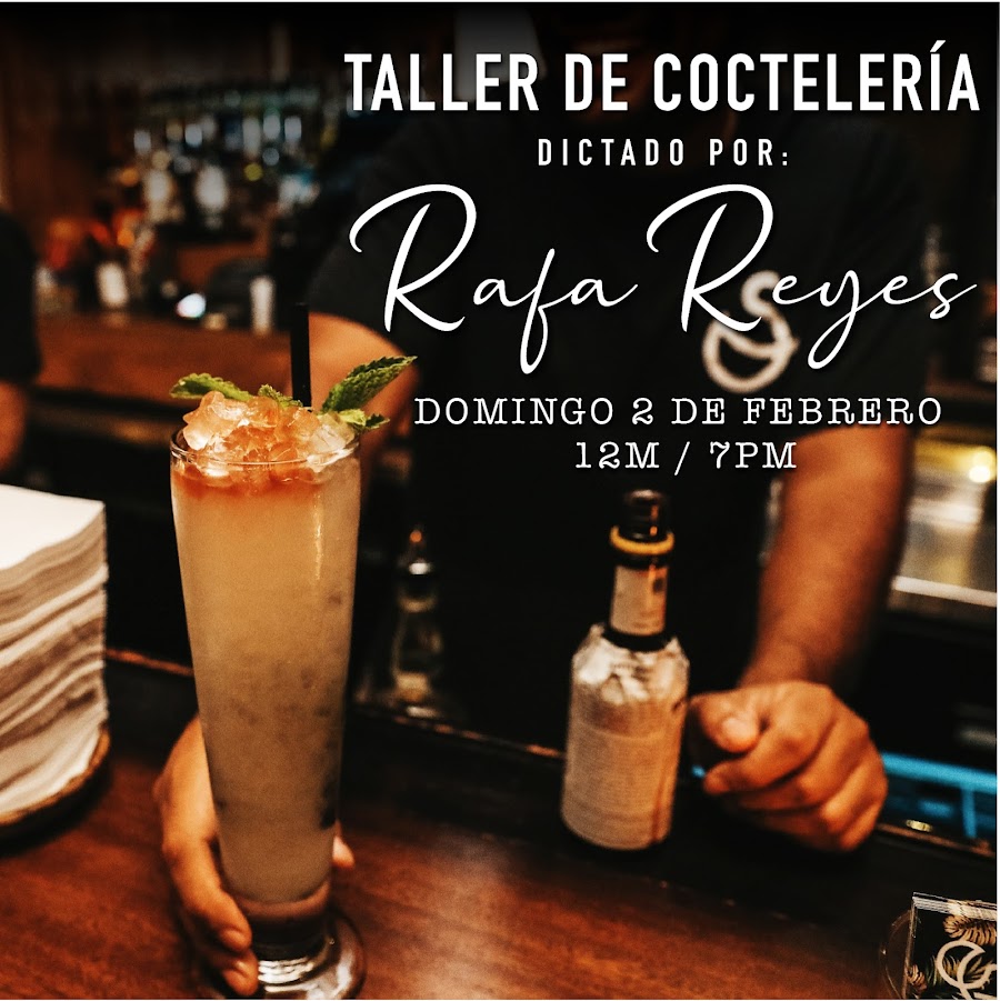 Dark intimate cocktail bar interior in Casco Viejo Panama City