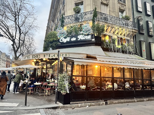 Saint-Germain Paris at night