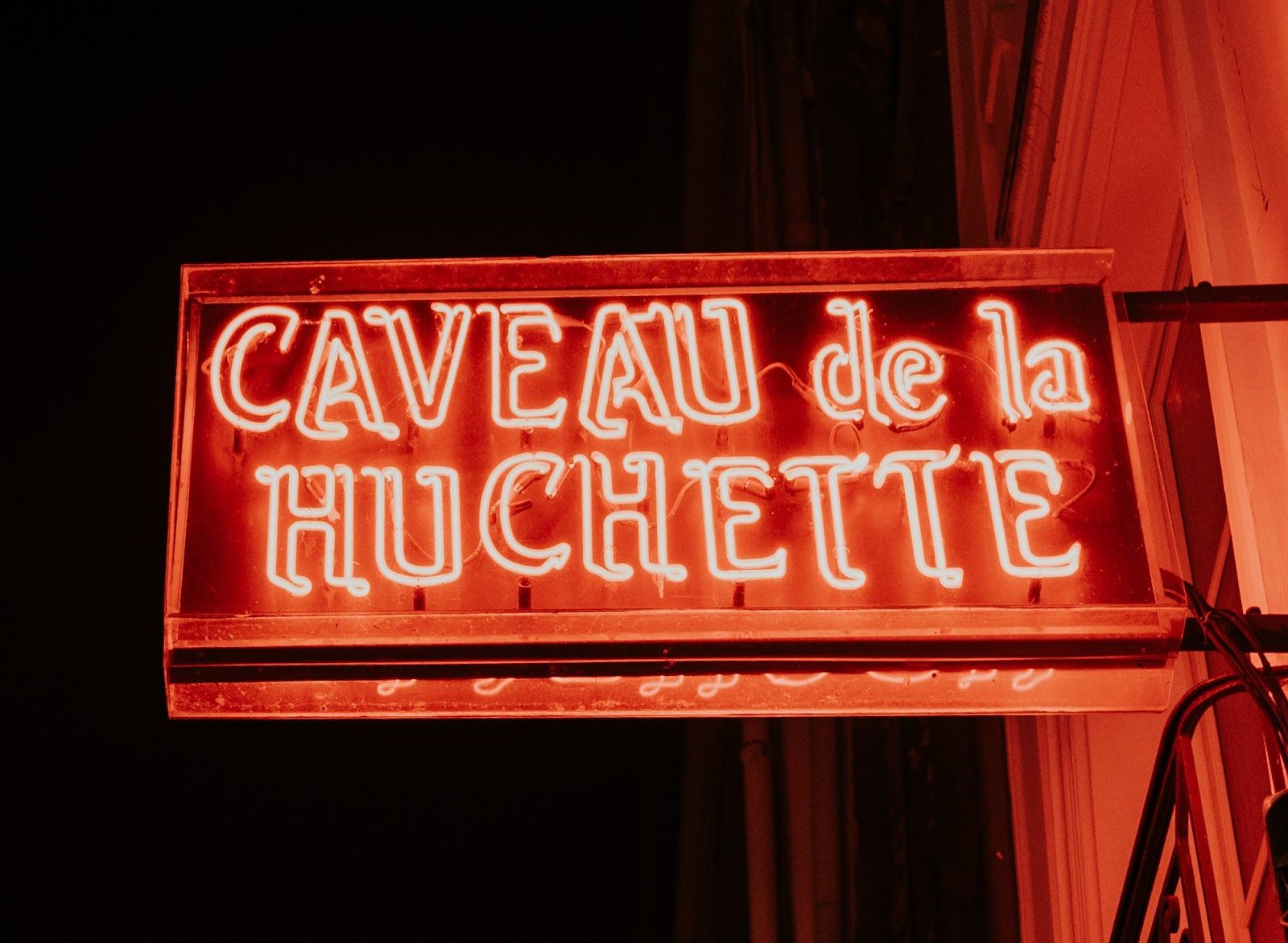 Caveau de la Huchette Paris bar interior