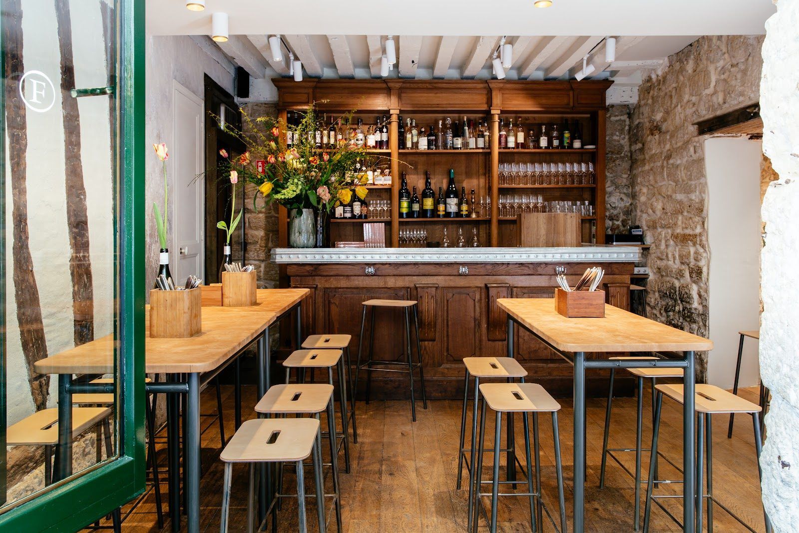Frenchie Bar a Vins Paris bar interior