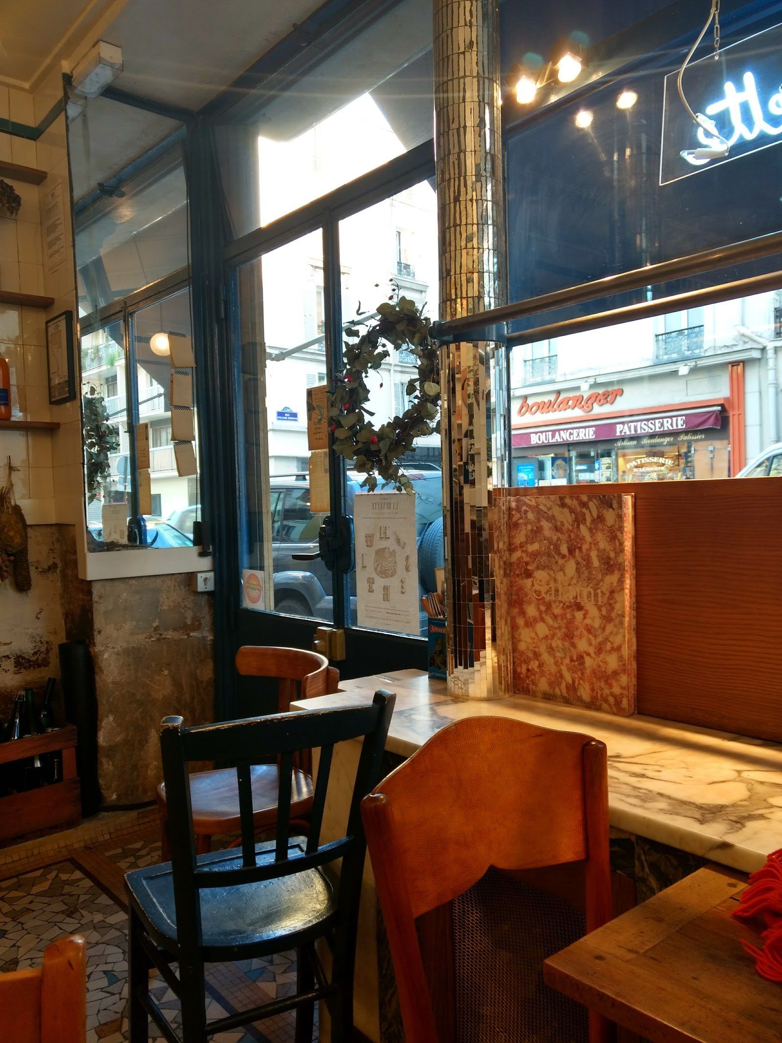 La Buvette Paris bar interior