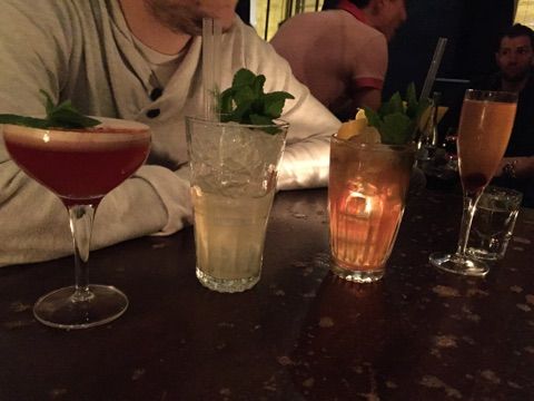 La Conserverie cocktail at the bar