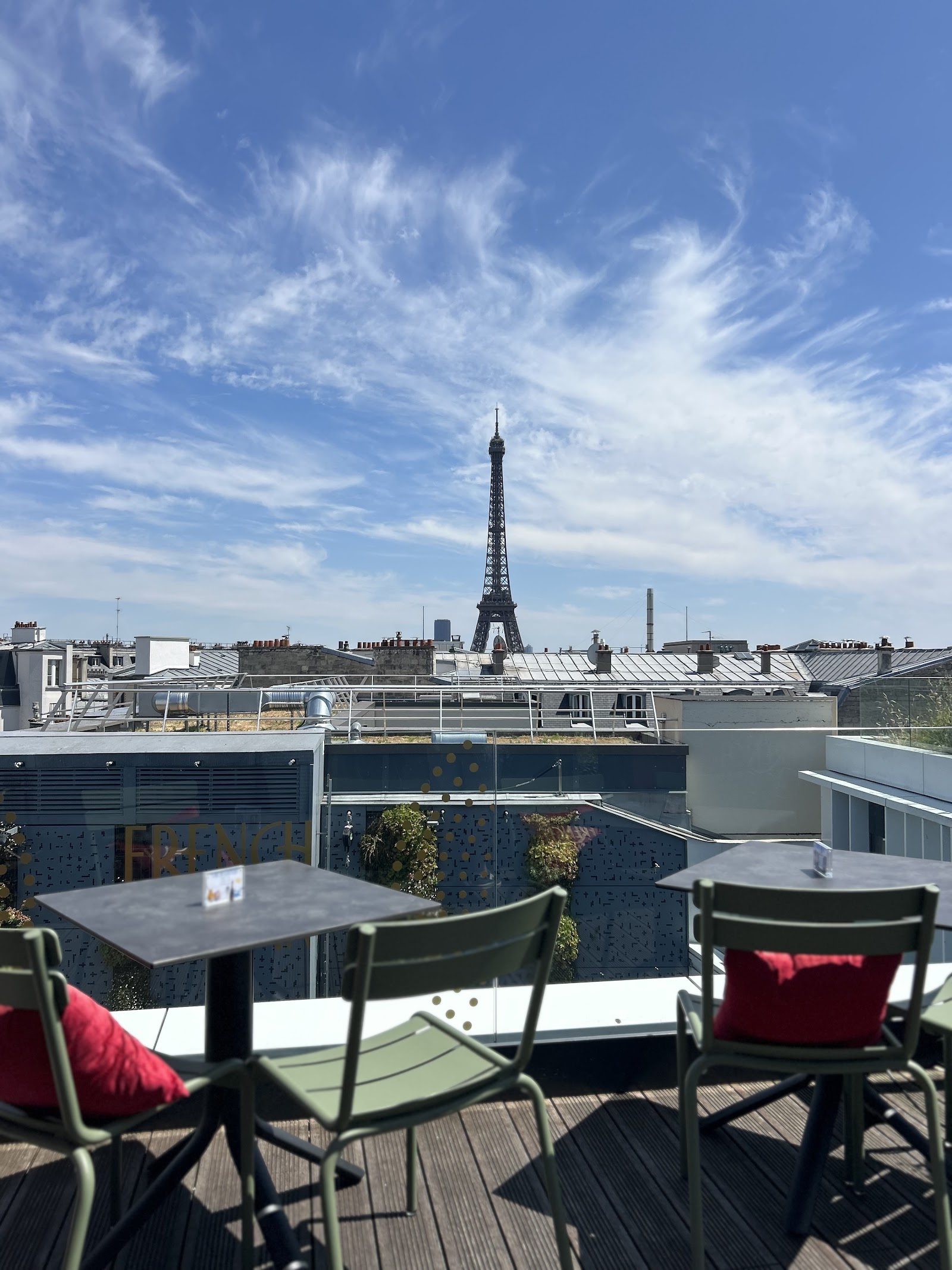 Rooftop Eylau in Paris