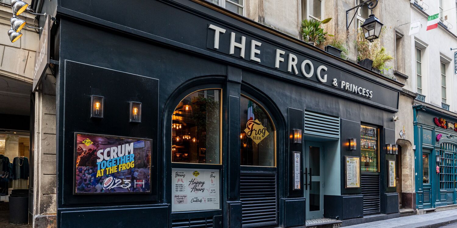 The Frog Pigalle Paris bar interior