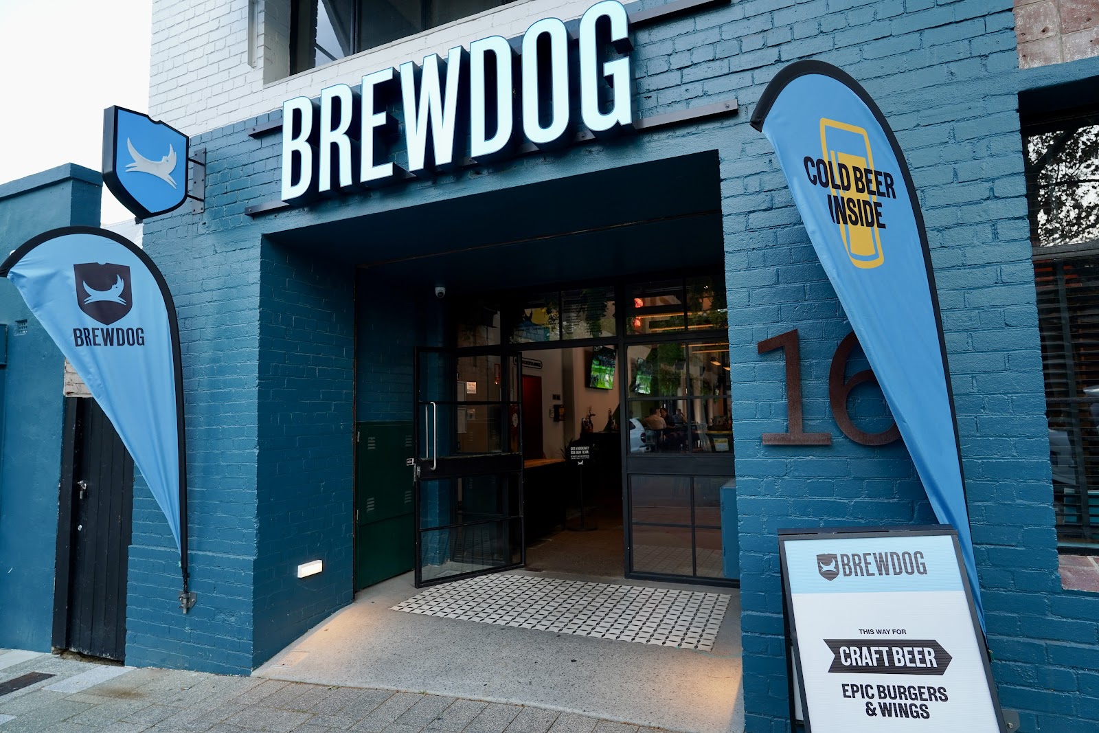 BrewDog Perth craft beer taps