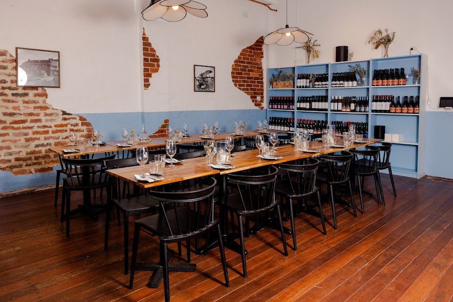 Lums Wine Bar counter seats