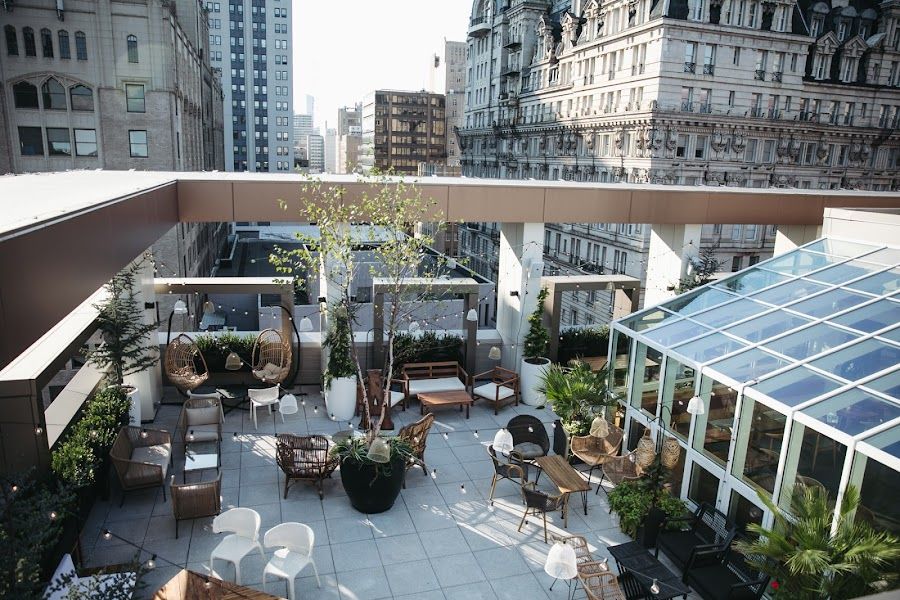Attico Rooftop at Cambria Center City atmosphere
