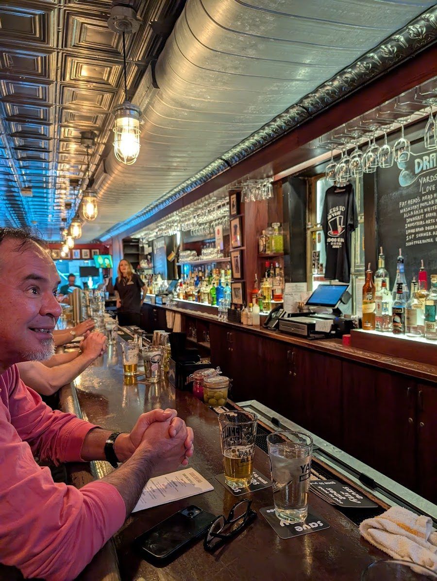 Good Dog Bar cocktail at the bar