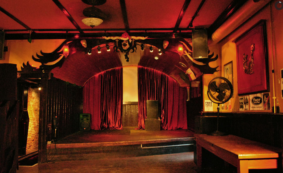 Kung Fu Necktie live music bar on North Front Street, Fishtown, Philadelphia interior