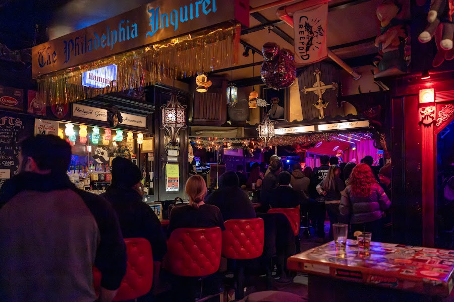 Kung Fu Necktie live music bar on North Front Street, Fishtown, Philadelphia bar