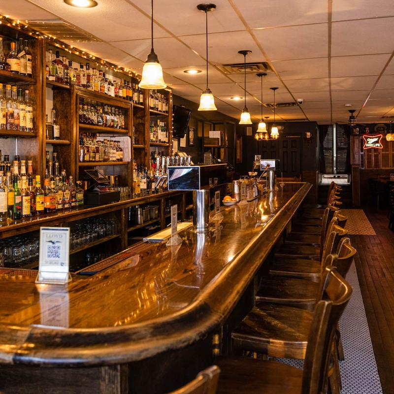 Lloyd Whiskey Bar interior on Girard Avenue, Fishtown Philadelphia