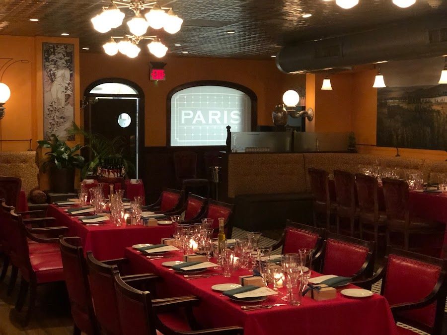 Paris Bistro & Jazz Cafe Chestnut Hill atmosphere