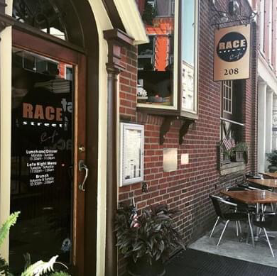 Race Street Cafe, Old City, Philadelphia