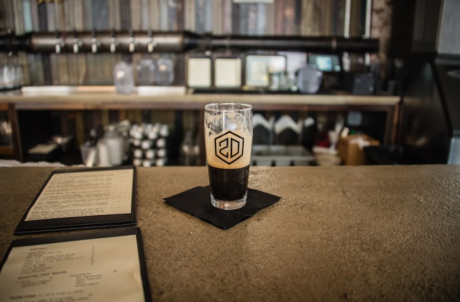 Second District Brewing room