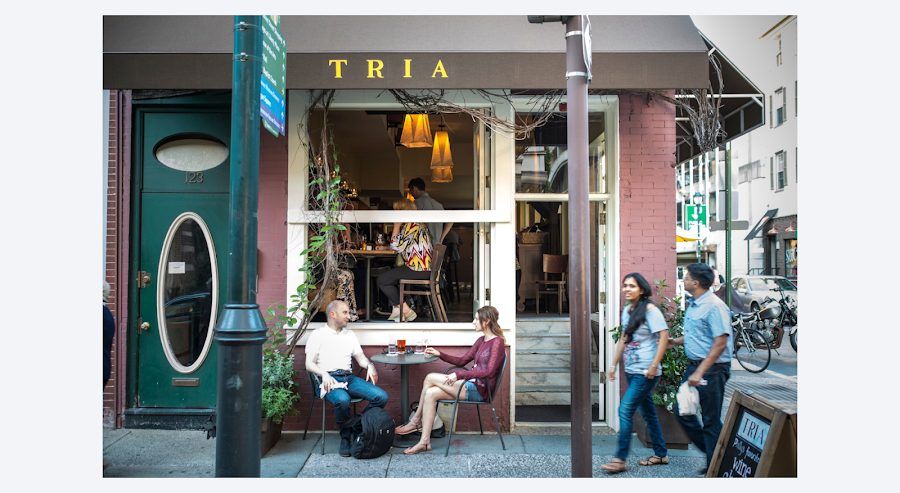 Tria Cafe Rittenhouse atmosphere