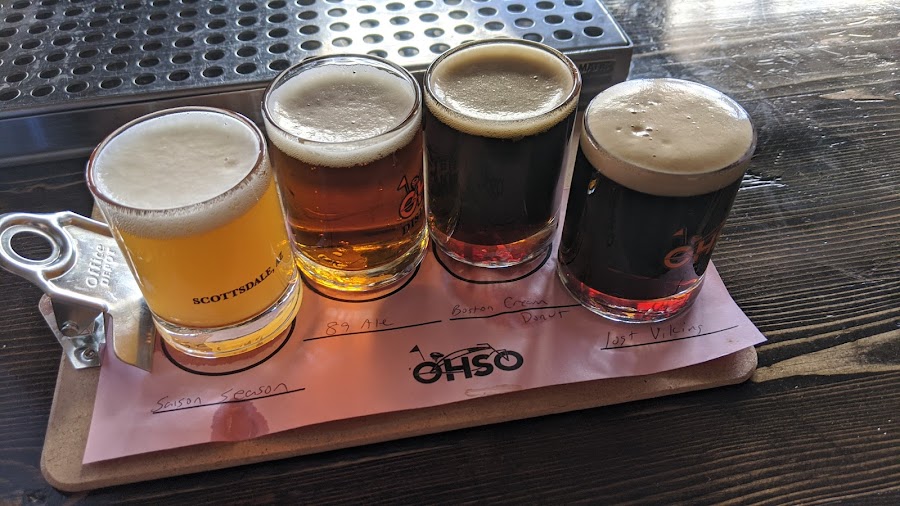 O.H.S.O. Brewery drinks