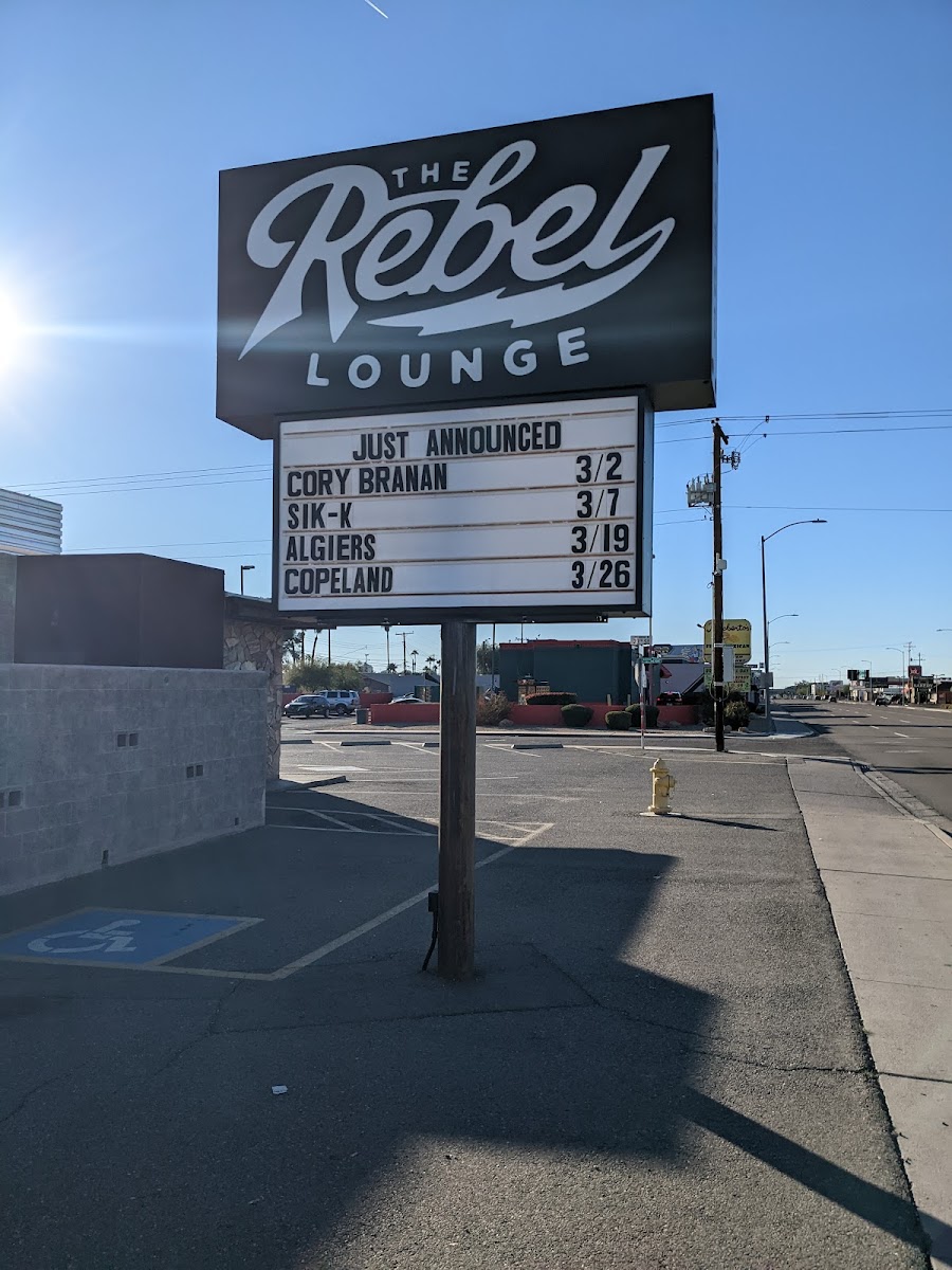 The Rebel Lounge interior