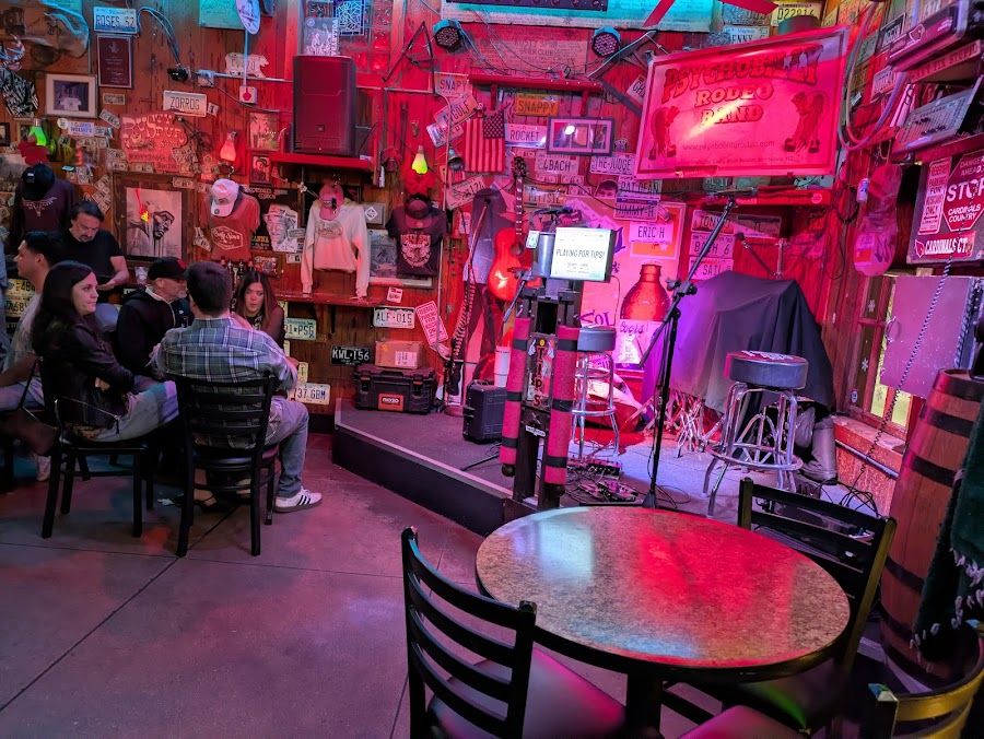 The Rusty Spur Live Music cocktail at the bar