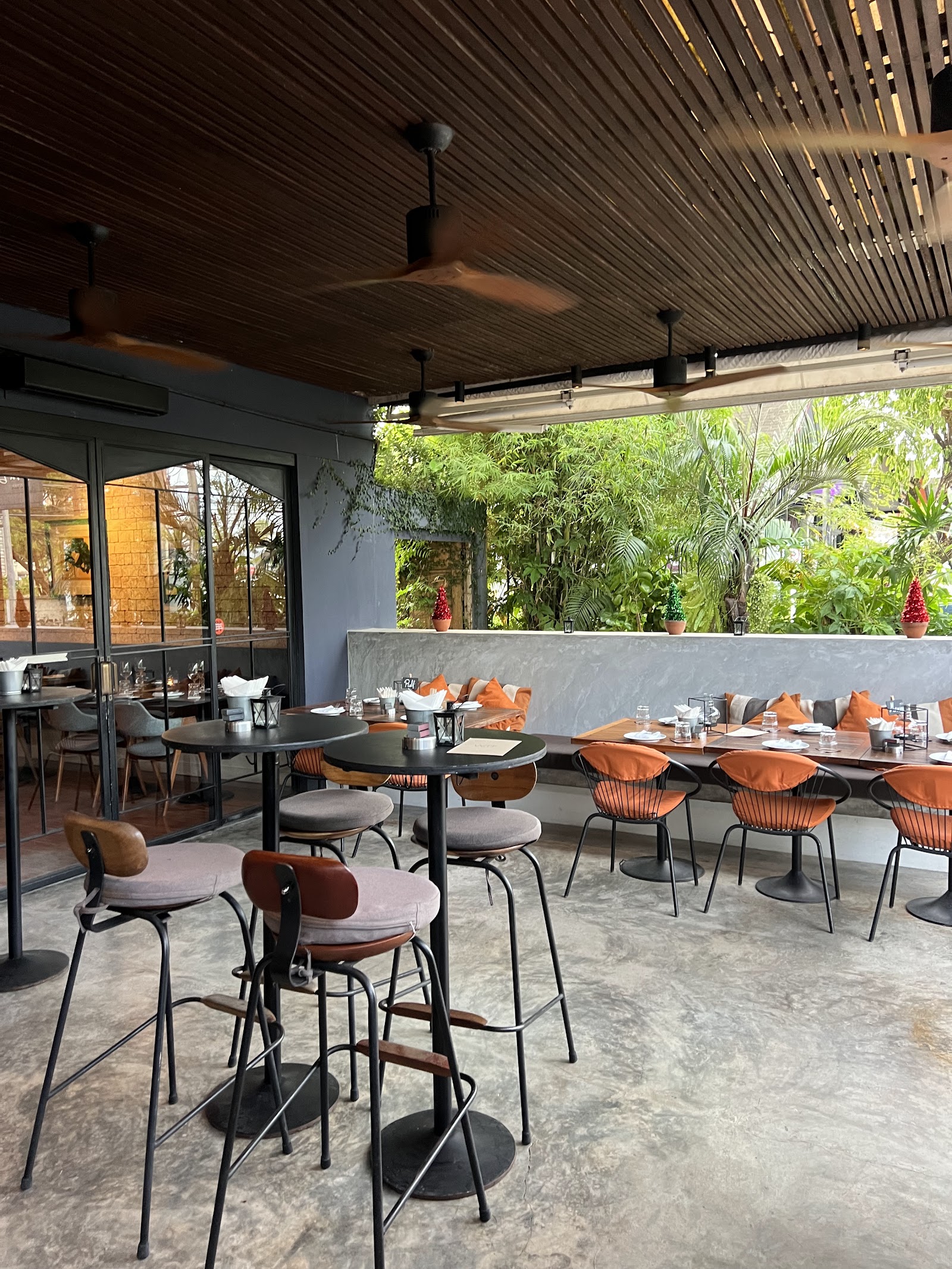 Bampot Kitchen & Bar Phuket bar interior