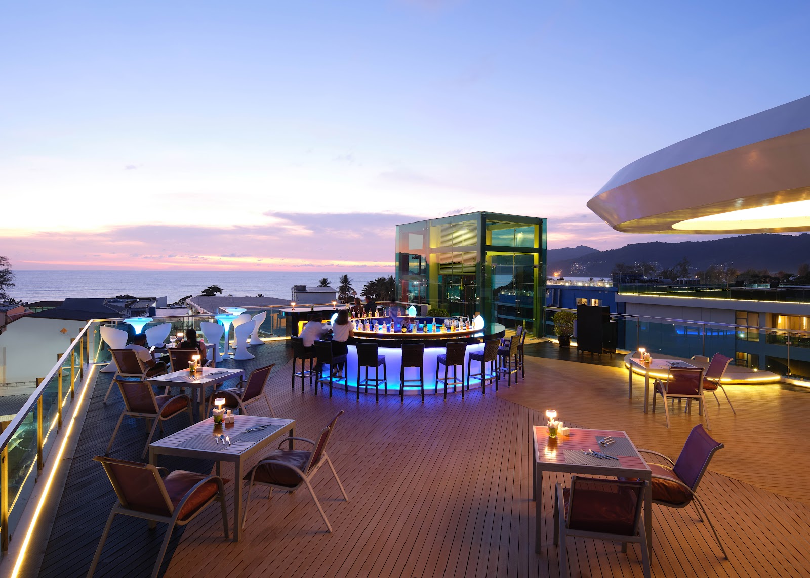 KEE Sky Lounge rooftop view Patong