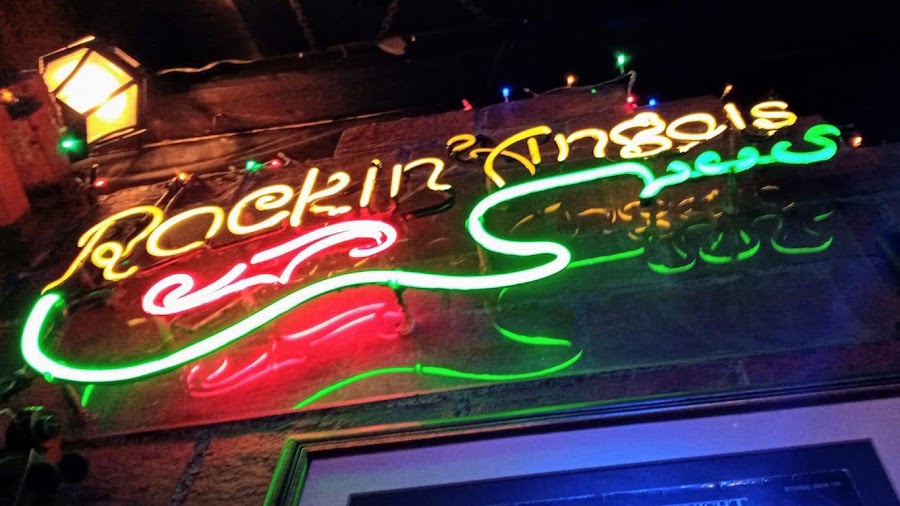 Rockin Angels night exterior