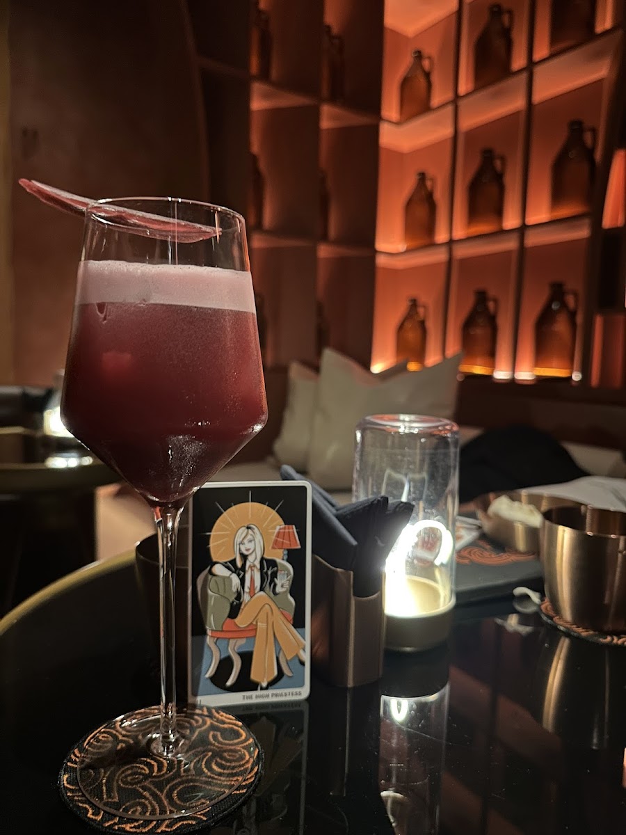 The Fool Speakeasy back bar