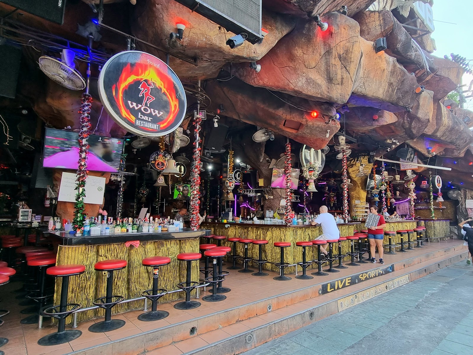 Tiger Bar Bangla Road Phuket bar interior