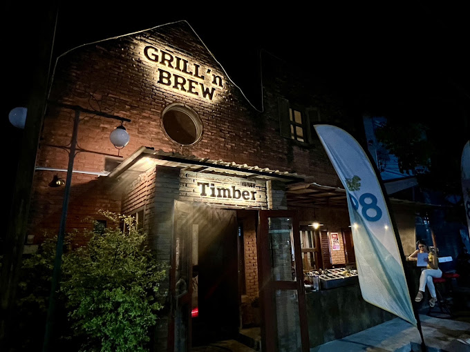 Timber Hut Phuket Town live band stage