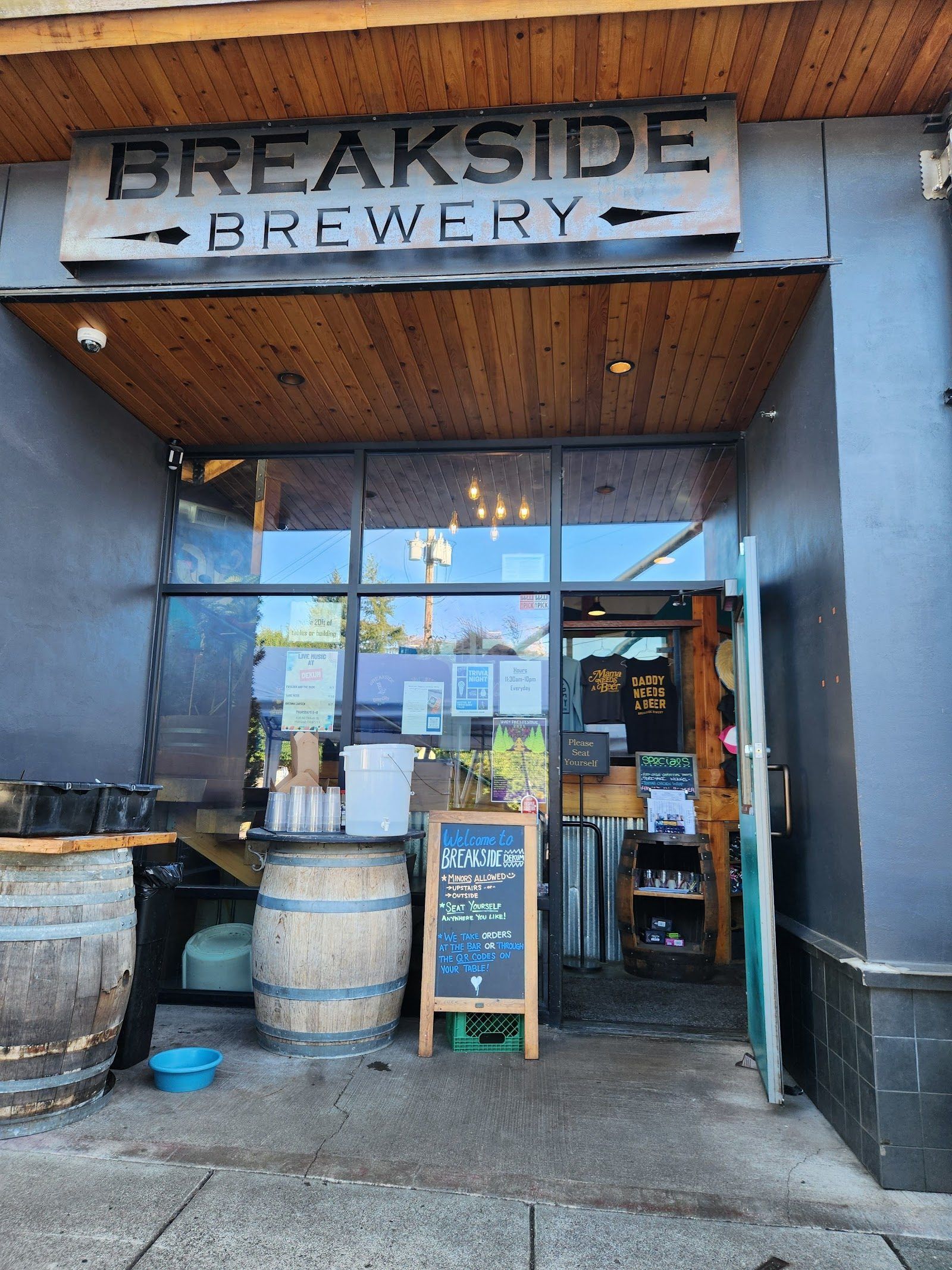 Breakside Brewery Portland bar interior