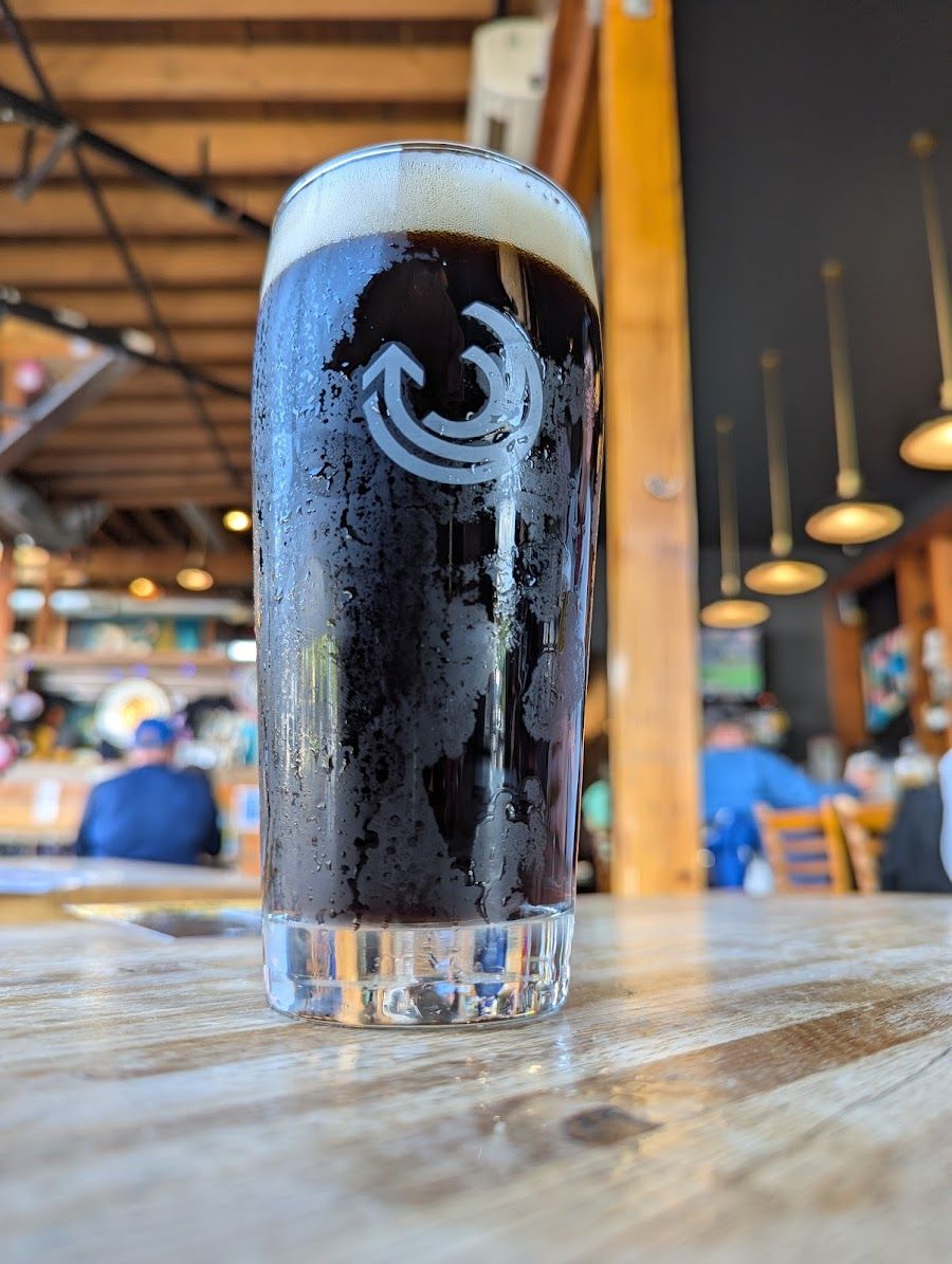 Breakside Brewery cocktail at the bar