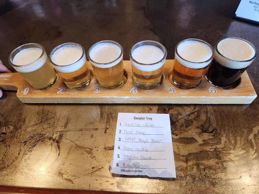 Breakside Brewery bar service