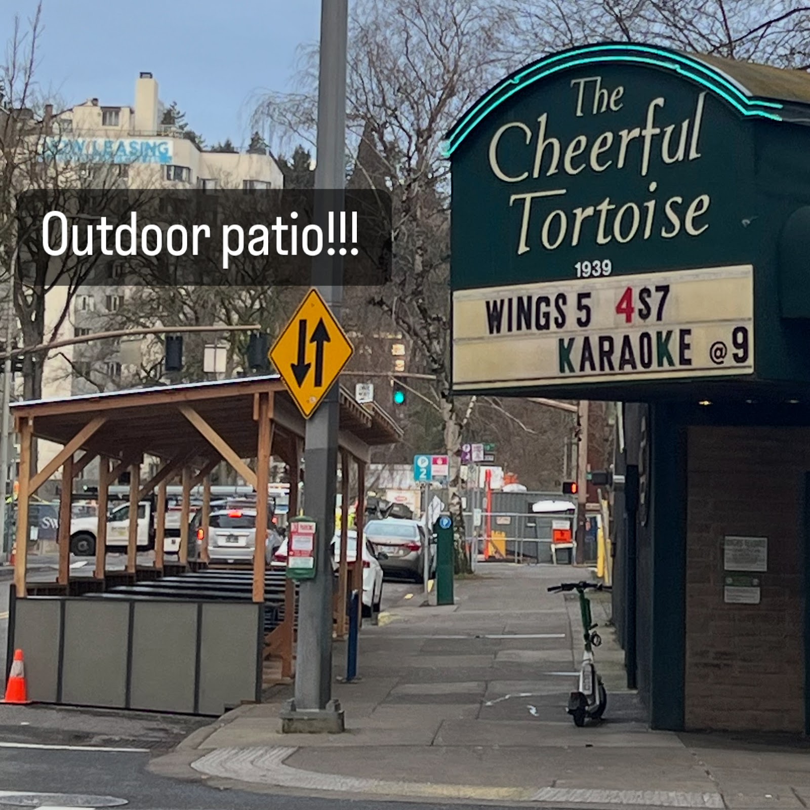 The Cheerful Tortoise in Downtown / PSU, Portland