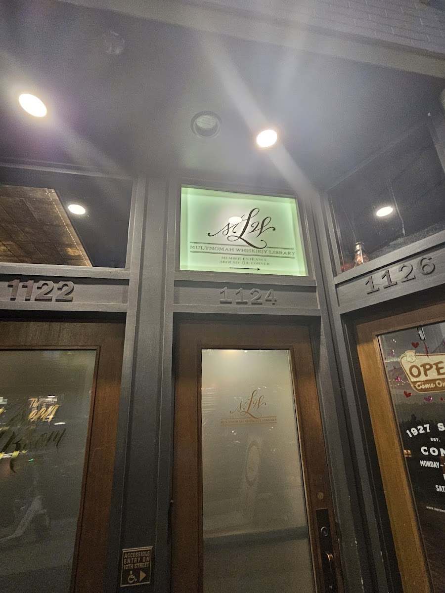The Multnomah Whiskey Library, Portland