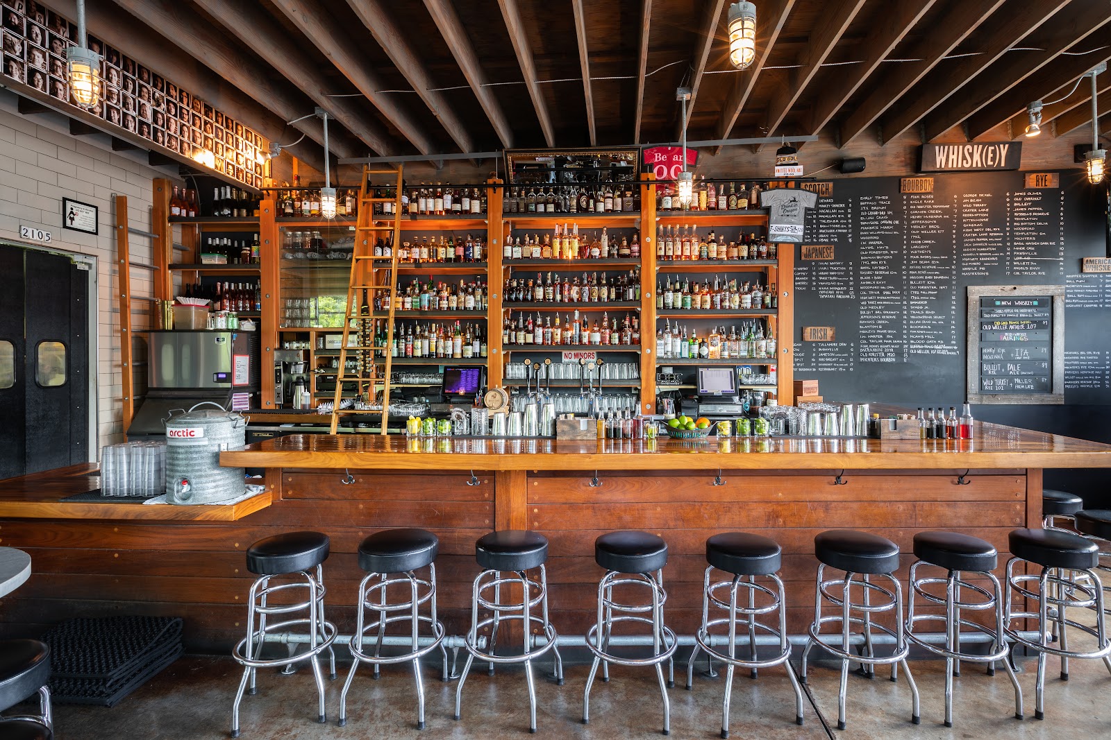 The Old Gold neighborhood whiskey bar on North Killingsworth Street, Portland
