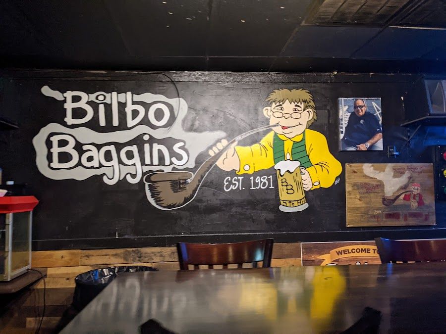 Bilbo Baggins Public House cocktail at the bar