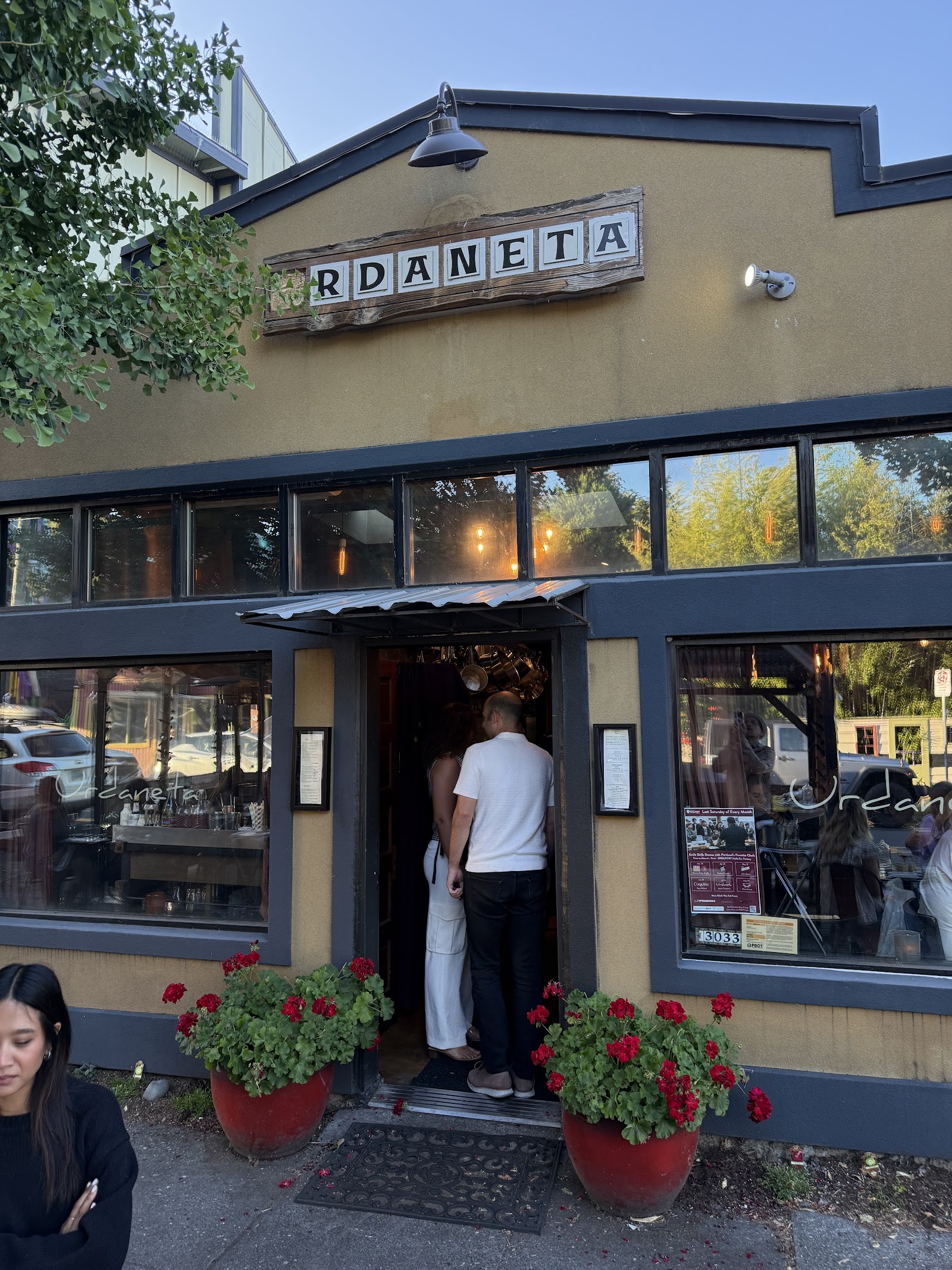 Urdaneta Basque pintxos bar and open kitchen counter in the Alberta Arts District, Portland
