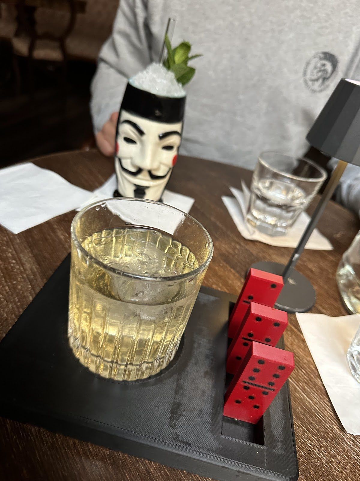 Cocktails at Anonymous Bar Prague Old Town