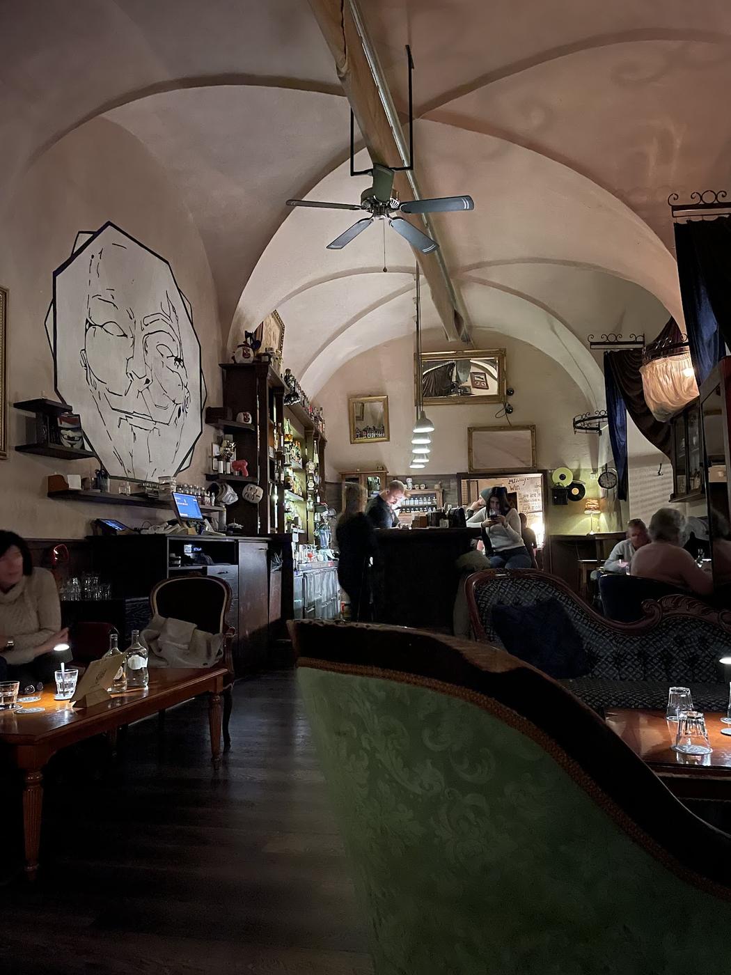 Anonymous Bar in Prague
