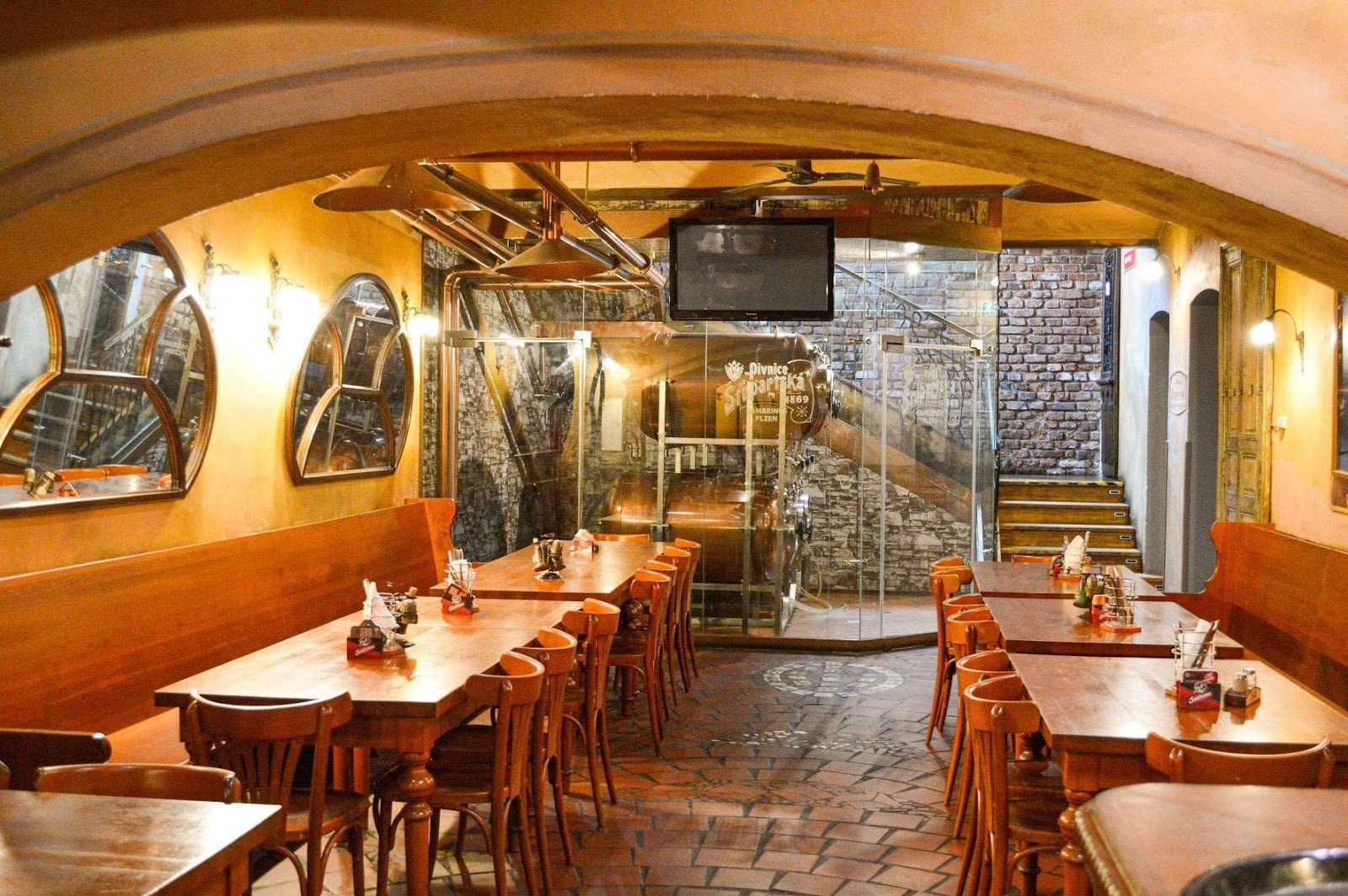 Banka Prague bar interior